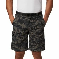 Columbia Silver Ridge Printed Cargo Shorts Men black camo -Hiking Shorts Sales columbia silver ridge printed cargo shorts men black camo 3
