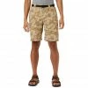 Columbia Silver Ridge Printed Cargo Shorts Men fossil camo