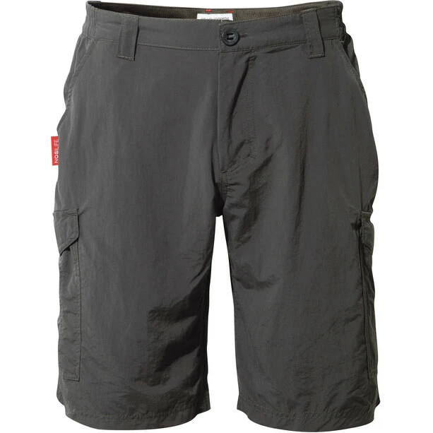 Craghoppers NosiLife Cargo Shorts Men black pepper 1 Craghoppers NosiLife Cargo Shorts Men black pepper