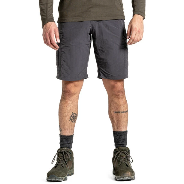 Craghoppers NosiLife Cargo Shorts Men black pepper 2 Craghoppers NosiLife Cargo Shorts Men black pepper - Image 2