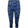 Dare 2b Influential 3/4 Tights Women space blue tie dye print