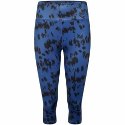 Dare 2b Influential 3/4 Tights Women space blue tie dye print