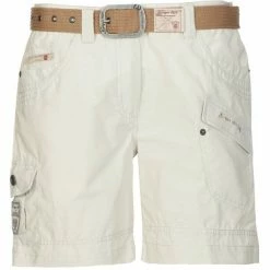G.I.G.A. DX by killtec Hira Shorts with Belt Women off white
