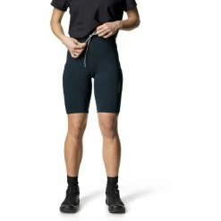 Houdini Adventure Short Tights Women blue illusion