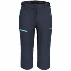 Icepeak Beattie Stretch Capri Trousers Women dark blue