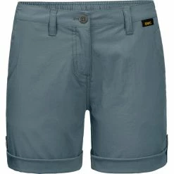 Jack Wolfskin Desert Shorts Women teal grey