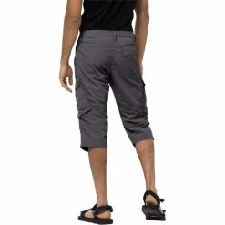 Jack Wolfskin Desert Valley 3/4 Pants Men asphalt -Hiking Shorts Sales jack wolfskin desert valley 3 4 pants men asphalt 3
