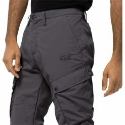 Jack Wolfskin Desert Valley 3/4 Pants Men asphalt -Hiking Shorts Sales jack wolfskin desert valley 3 4 pants men asphalt 4