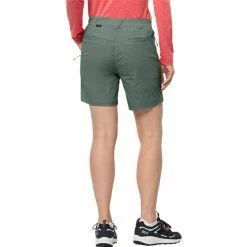 Jack Wolfskin Peak Shorts Women hedge green -Hiking Shorts Sales jack wolfskin peak shorts women hedge green 4
