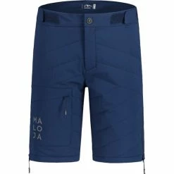 Maloja LurchM. Ski Touring Puffer Shorts Men midnight
