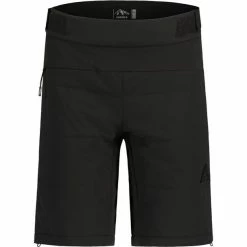 Maloja MandraM. Ski Touring Puffer Shorts Women moonless
