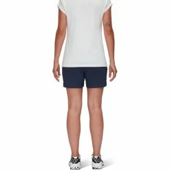 Mammut Runbold Roll Cuff Shorts Women marine -Hiking Shorts Sales mammut runbold roll cuff shorts women marine 3