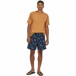 Patagonia Baggies Lights Shorts 7" Men clean currents/tidepool blue -Hiking Shorts Sales patagonia baggies lights shorts 7 men clean currents tidepool blue 4