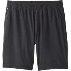 Prana Heiro Shorts 8" Inseam Men black