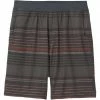 Prana Super Mojo II Shorts Men black olive stripe