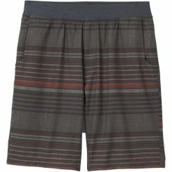 Prana Super Mojo II Shorts Men black olive stripe