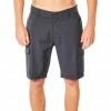 Rip Curl Boardwalk Trail Cargo Shorts Men black