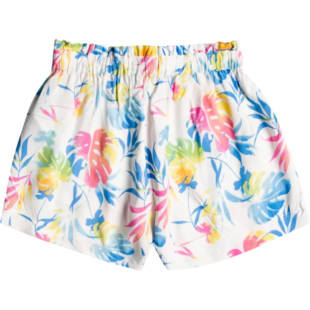 Roxy Rainbow Shower Shorts Girls snow white surf trippin rg 2 Roxy Rainbow Shower Shorts Girls snow white surf trippin rg - Image 2