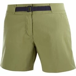 Salomon Outrack Shorts Women martini olive