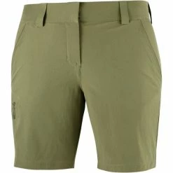Salomon Wayfarer Shorts Women martini olive