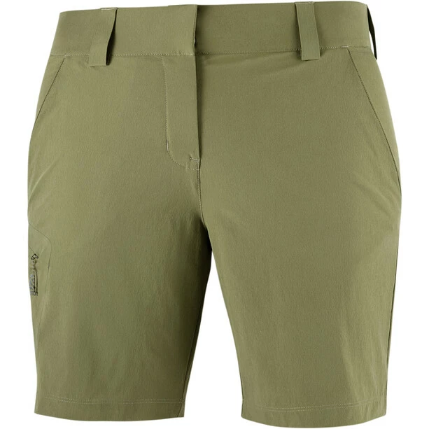 Salomon Wayfarer Shorts Women martini olive 1 Salomon Wayfarer Shorts Women martini olive