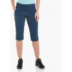 Schöffel Caracas2 3/4 Pants Women dress blues -Hiking Shorts Sales schoeffel caracas2 3 4 pants women dress blues 3