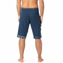 Super.natural All Day Shorts Men dark denim melange/silver grey -Hiking Shorts Sales supernatural all day shorts men dark denim melange silver grey 4