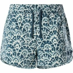 The North Face Class V Mini Shorts Women monterey blue ashbury floral print