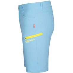 TROLLKIDS Haugesund Shorts Kids dolphin blue/lime -Hiking Shorts Sales trollkids haugesund shorts kids dolphin blue lime 3