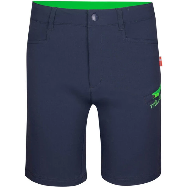TROLLKIDS Haugesund Shorts Kids navy green 1 TROLLKIDS Haugesund Shorts Kids navy green