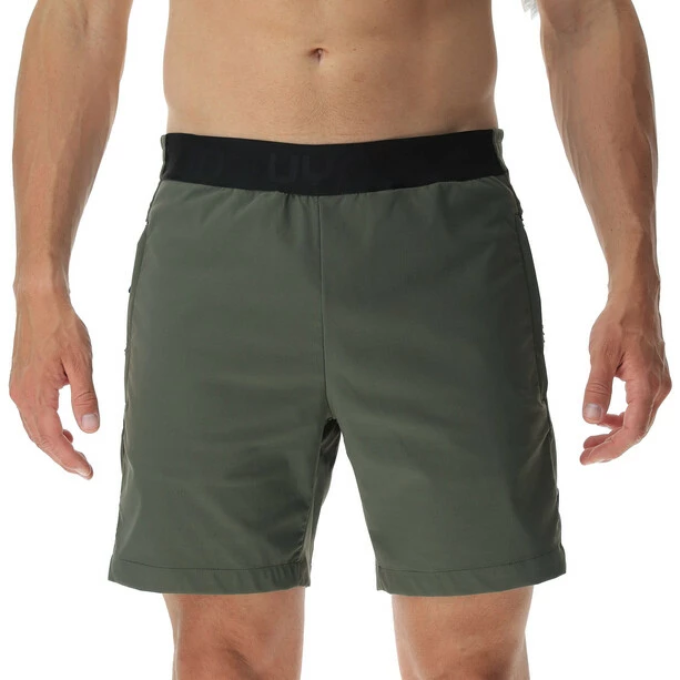 UYN Crossover Stretch Shorts Men army green/black 1 UYN Crossover Stretch Shorts Men army green/black