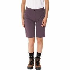 VAUDE Farley Stretch II Shorts Women blackberry -Hiking Shorts Sales vaude farley stretch ii shorts women blackberry 3