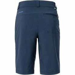 VAUDE Farley Stretch II Shorts Women dark sea -Hiking Shorts Sales vaude farley stretch ii shorts women dark sea 3