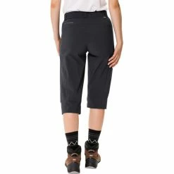 VAUDE Farley Stretch III Capri Women black -Hiking Shorts Sales vaude farley stretch iii capri women black 4