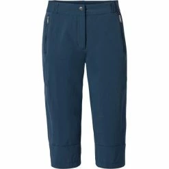 VAUDE Farley Stretch III Capri Women dark sea