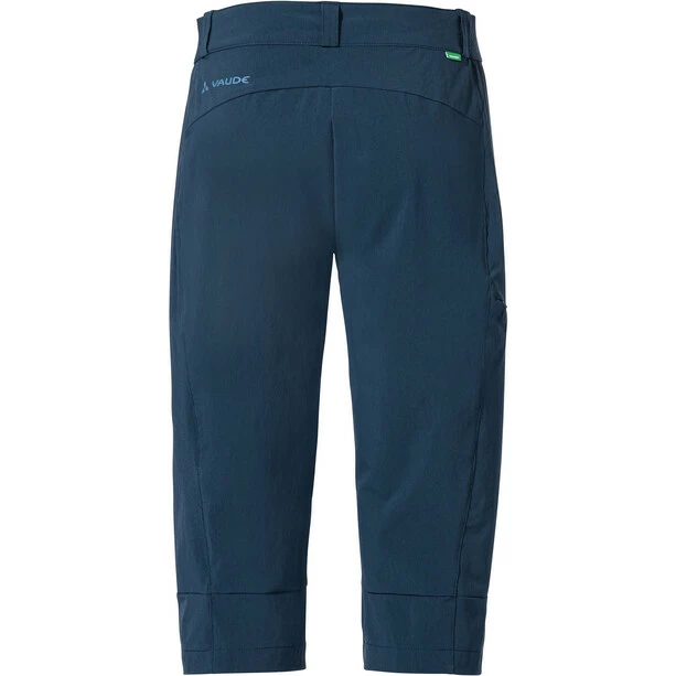 VAUDE Farley Stretch III Capri Women dark sea 2 VAUDE Farley Stretch III Capri Women dark sea - Image 2