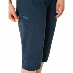 VAUDE Farley Stretch III Capri Women dark sea 11 VAUDE Farley Stretch III Capri Women dark sea -Hiking Shorts Sales vaude farley stretch iii capri women dark sea 6