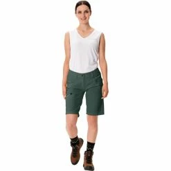 VAUDE Skarvan Bermudas Women dusty forest -Hiking Shorts Sales vaude skarvan bermudas women dusty forest 5