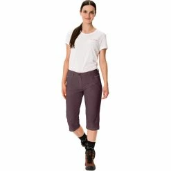 VAUDE Skomer Capri Women blackberry 10 VAUDE Skomer Capri Women blackberry -Hiking Shorts Sales vaude skomer capri women blackberry 5