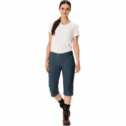 VAUDE Skomer Capri Women ultramarine 10 VAUDE Skomer Capri Women ultramarine -Hiking Shorts Sales vaude skomer capri women ultramarine 5